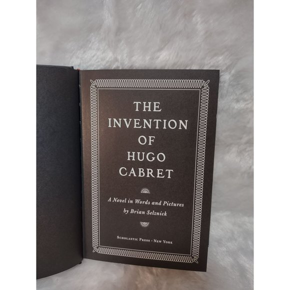The Invention of Hugo Cabret by Brian Selznick hardcover book - Picture 2 of 5